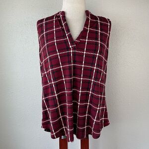 SJS Sleeveless V-Neck Top Size XL EUC